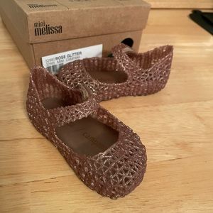 Mini Melissa Campagna shoes size 5